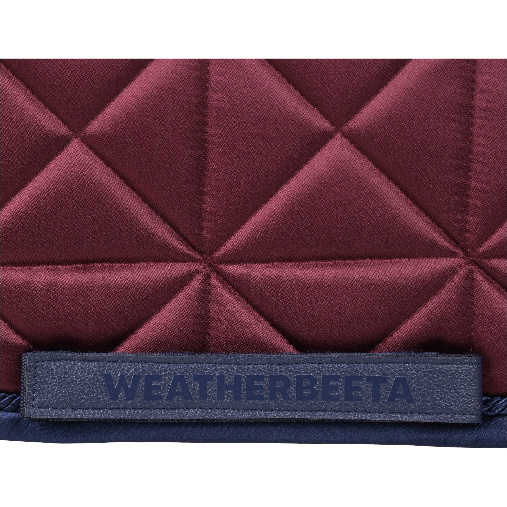 2026 WeatherBeeta Satin Luxe Air-Tec Robe De Dressage Tapis De Selle 1030348005 - Burgundy